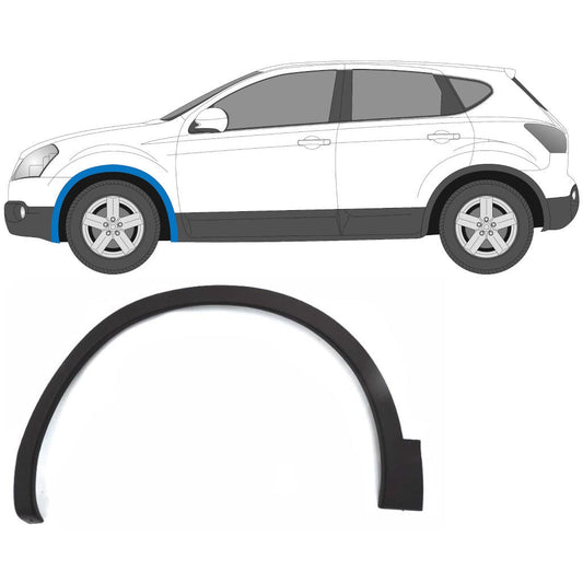 entourage aile nissan qashqai 2010 gauche